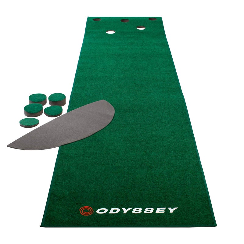 Callaway Odyssey 12 Ft. Indoor Putting Green Golf Mat Golf Putting Training Aid - Image 1